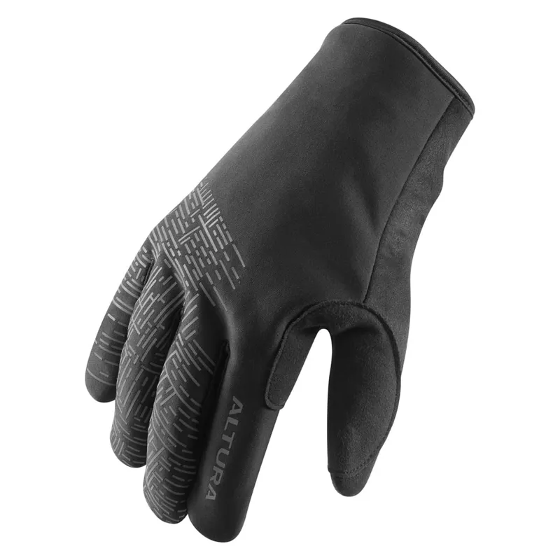Altura Polartec Waterproof Road Gloves Black